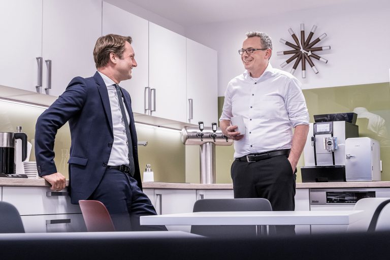 Markus Conrad, Rechtsanwalt und Notar und Dr. Boris Heller, Wirtschaftsprüfer und Steuerberater von der Kanzlei HPW – Holthoff-Pförtner Wassermann, Essen