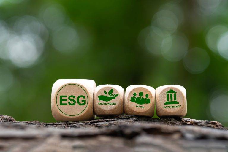 Concepts of ESG, environment, society and governance Sustainable